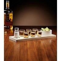 #winning Tequila Slammers Serving Set with Board, Glasses, Salt Shaker and Bowl