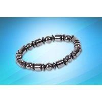 Magnetic Therapy 'Wellbeing' Bracelet - Silver