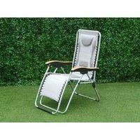 East Arieta Reclining Zero Gravity Chair - Grey