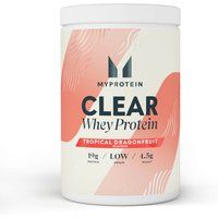 Myprotein Clear Whey Isolate Protein Powder - Tropical Dragenfruit - 500g - 20 Servings - Cool and Refreshing Whey Protein Shake Alternative - 20g Protein and 4g BCAA per Serving