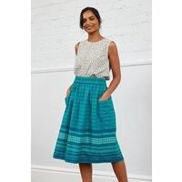 Handloom Gathered Skirt