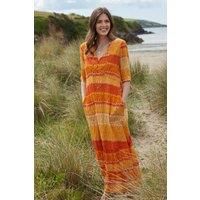 Crinkle Tiered Maxi Dress