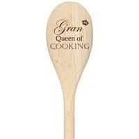 Gran Queen Of Cooking Spoon Funny Wooden Spoon