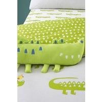 Cosatto - Crocodile Smiles - Childrens Cuddly Cushion - One Size in Green