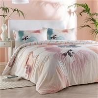 Drift Forward - Aquarelle - 52% Recycled Polyester 48% BCI Cotton Duvet Cover Set - Single Bed Size in Multi