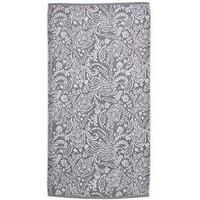 Dreams & Drapes Bathroom - Aveline - 100% Cotton Bath Towel - 70 x 130cm in Grey