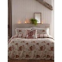 Dreams & Drapes Chickadee'S Brushed Cotton Duvet Set - Sb