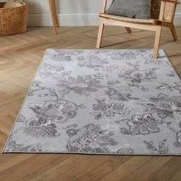 Keats 120cm x 180cm Washable Rug Grey