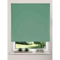 Thermal Blackout Blinds, Basil 60cm (23.62"), 165cm Drop - Blackout Roller Blinds For Inside and Outside Recess Fitting - Window Blinds of Multiple Colours and Sizes by New Edge Blinds