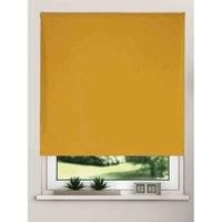 New Edge Blinds Thermal Blackout Roller Blinds 150Cm Ochre