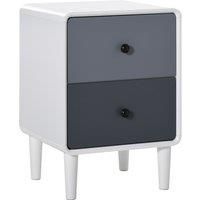 Nordic Side Cabinet Nightstand Organizer with Drawer for Bedroom, Living Room