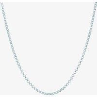 Silver 16inch Round Belcher Chain N458