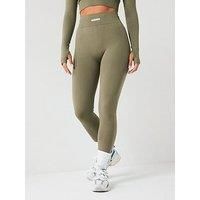 Peach Fit Womens Nina Seamless Legging - Khaki