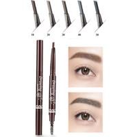 EYEBROW PENCIL & BRUSH FINE BROW DEFINITION SPOOLIE BRUSH RETRACTABLE EYE MAKEUP