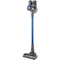 Tower T513004 VL40 Pro 3-in-1 Cordless Vacuum Cleaner with Cyclonic Suction, Turbo Pet and Upholstery Brush, 22.2v Li-ion, Brushless Motor, Blue & Grey