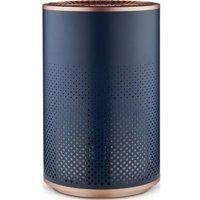 Tower T673000Blg Desktop Air Purifier, Powerful Hepa 13 Filter With Multicolour Mood Lighting, Midnight Blue And Rose Gold