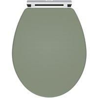 Nuie Classique Soft Close Wooden Toilet Seat - Satin Green