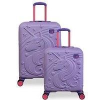 It Luggage Mystical Kiddies 2Pc Suitcase Set - Lavender