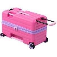 It Luggage Trunkryder Azalea Pink Kiddies Ride-On Suitcase