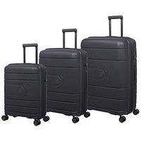 It Luggage Ebony 3Pc Suitcase Set