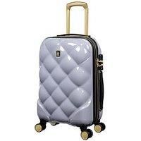 It Luggage St Tropez Trois Silver Cabin Suitcase