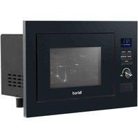 Baridi 25L Integrated Microwave Oven/ Grill, 900W, Touch Controls, Black - DH198