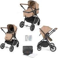 Ickle Bubba Cosmo 2 In 1 Pushchair - Gunmetal Desert Tan