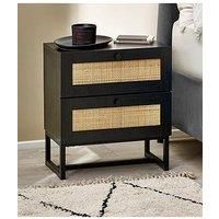 Julian Bowen Padstow 2 Drawer Bedside Table