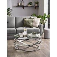 Julian Bowen Vienna Glass Coffee Table