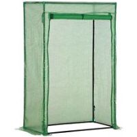 Outsunny 100 x 50 x 150cm Greenhouse w/ Zipper Roll-up Door Outdoor Green