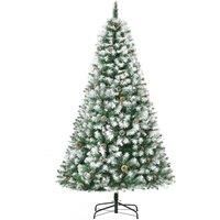 Bon Noel 6Ft Artificial Christmas Tree Xmas Indoor Decoration Automatic Open