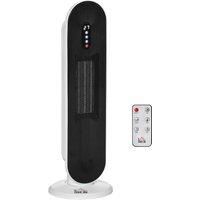 Ceramic Space Heater Tower Heater W/ 45° Oscillation Remote Control Timer