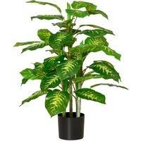 HOMCOM Artificial Evergreen Tree Fake Decorative Plant in Nursery Pot for Indoor Outdoor Dcor, 95cm