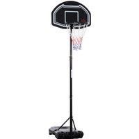 Height Adjustable Basketball Hoop and Stand w/ Wheels and Weight Base 1.6-2.1m