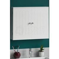 Bath Vida Priano 2 Door Wall Cabinet With Shelves Bathroom Storage