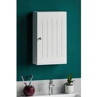 Bath Vida Priano 1 Door Wall Cabinet With Shelves Bathroom Storage 500 x 300 x 140 mm