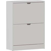 Vida Designs 2 Drawer Shoe Cabinet - White