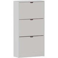 Vida Designs 3 Drawer Shoe Cabinet - White