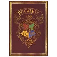 Harry Potter Red Colourful Crest Notebook - Notebooks - Stationery Supplies