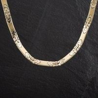 Pre-Owned 14ct Yellow Gold Solid Flat 16 Inch Necklace 4104475