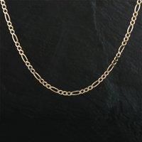 Pre-Owned 9ct Yellow Gold 22 Inch Figaro Necklace 4116546