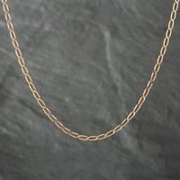 Pre-Owned 9ct Yellow Gold 22 Inch Curb Chain 41021070