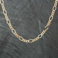 Pre-Owned 9ct Yellow Gold 18 Inch Figaro Chain 41041140