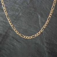 Pre-Owned 9ct Yellow Gold 18 Inch Figaro Chain 41161285