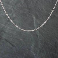 Pre-Owned 18ct White Gold 16 Inch Curb Chain 41161294