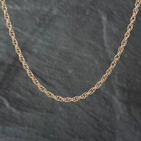 Pre-Owned 9ct Yellow Gold 23 Inch Prince Of Wales Chain 41161156