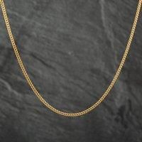 Pre-Owned 9ct Yellow Gold 22 Inch Curb Chain 41161332