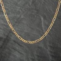 Pre-Owned 9ct Yellow Gold 18 Inch Figaro Chain 41161339