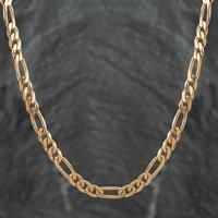 Pre-Owned 9ct Yellow Gold 24 Inch Figaro Chain 41041147