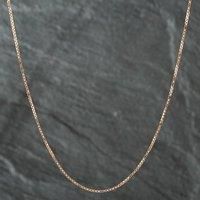 Pre-Owned 9ct Yellow Gold 18 Inch Box Chain 41011052